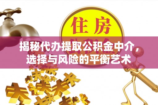 兰溪揭秘代办提取公积金中介，选择与风险的平衡艺术
